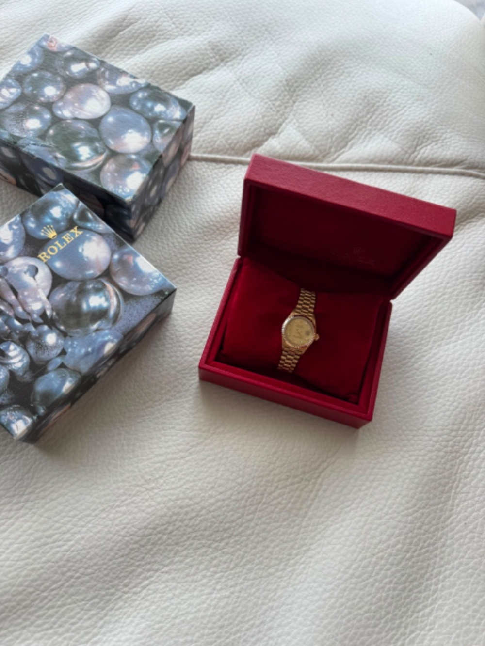100% Authentic Rolex Lady-Datejust 26mm with original diamond dial Yellow Gold - Picture 11 of 11